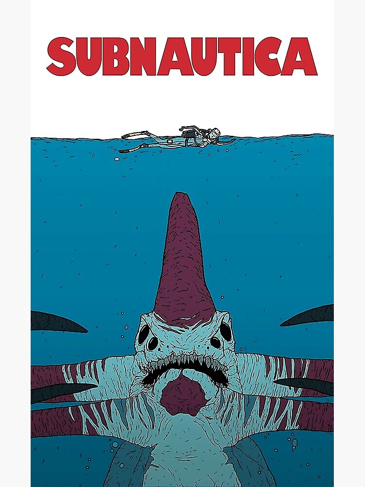 Thumbnail 3 of 3, Poster, Subnautica Poster designed and sold by takterungkap.