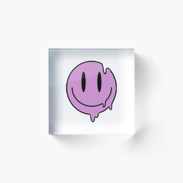 Aperçu de l'œuvre Visage souriant Drippy créée et vendue par designedbylils.