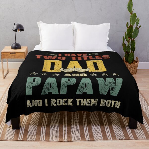Item preview, I Have Two Titles Dad And Papaw Funny Fathers Day  designed and sold by laurader.