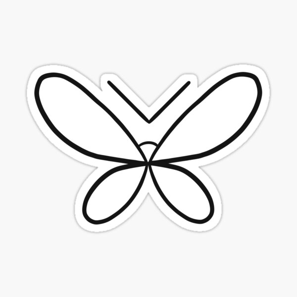 "Nevertheless butterfly" Sticker for Sale by dianasiart Redbubble