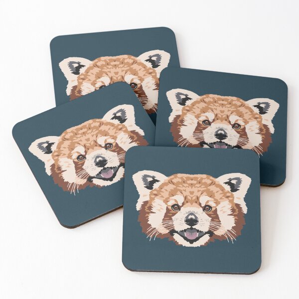 Item preview, Red Panda Face  designed and sold by GeoCreate.