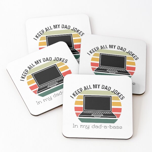 Item preview, I Keep All Of My Dad Jokes In My Dadabase designed and sold by UncleStuScience.