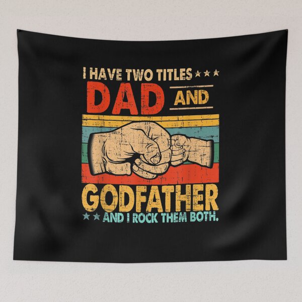 Item preview, I Have Two Titles Dad And Godfather Fathers Day  designed and sold by laurader.