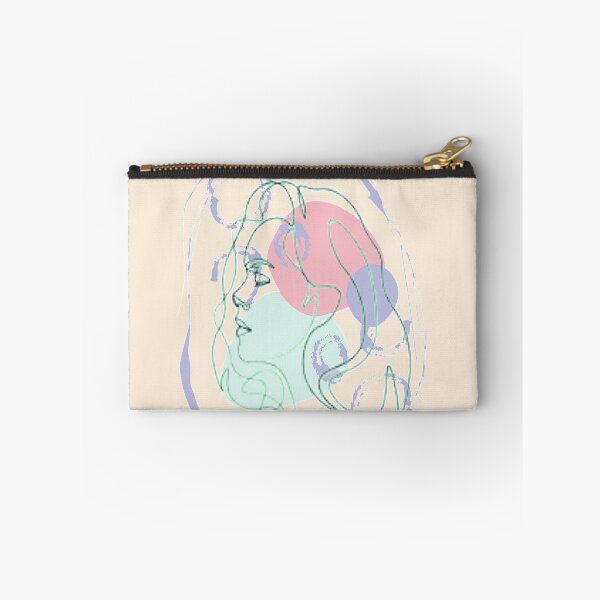 Item preview,  Minimalist Linear Abstract Feminine Face, nr 3,graphic psychedelic abstract art, trippy graphic psychedelic arte abstracto designed and sold by Adri Barnard.