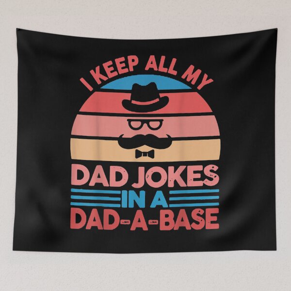 Item preview, I Keep All My Dad Jokes In A Dad A Base Vintage Retro  designed and sold by jerrie9.