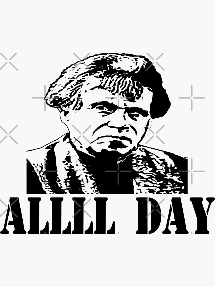 "Reuben Klopek All Day" Sticker for Sale by ExploreTheBurbs | Redbubble