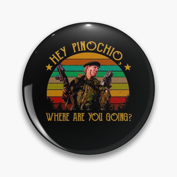Item preview, The Burbs Hey Pinocchio Where Are You Going designed and sold by ExploreTheBurbs.