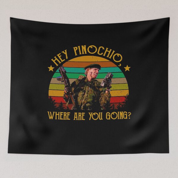 Item preview, The Burbs Hey Pinocchio Where Are You Going designed and sold by ExploreTheBurbs.