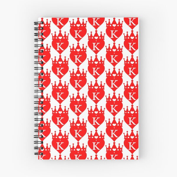 Item preview, crowned red heart with letter K designed and sold by ronaldsonou.