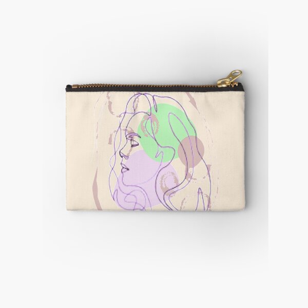 Item preview,  Minimalist Linear Abstract Feminine Face, nr 4,graphic psychedelic abstract art, trippy graphic psychedelic arte abstracto designed and sold by Adri Barnard.