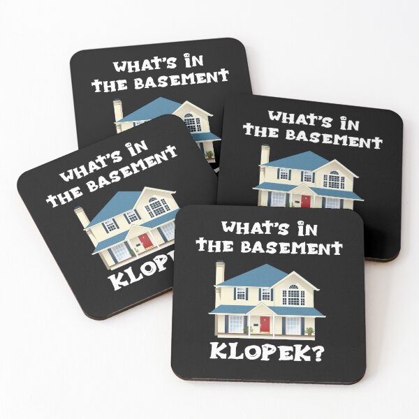 Item preview, What's In the Basement Klopek designed and sold by ExploreTheBurbs.