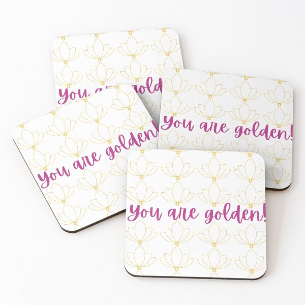 Item preview, Inspirational Quote You are Golden designed and sold by Tammystribe.