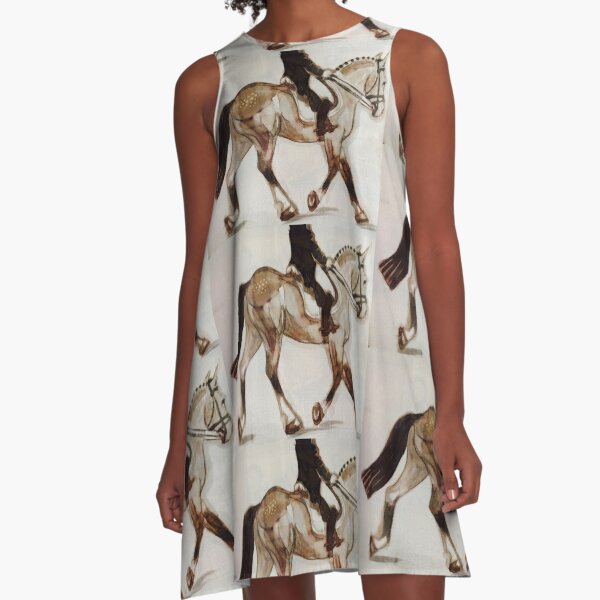 headless rider A-Line Dress