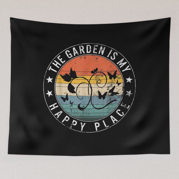 Item preview, The Garden Is My Happiest Place Gardening Gardener Plants  designed and sold by jerrie9.