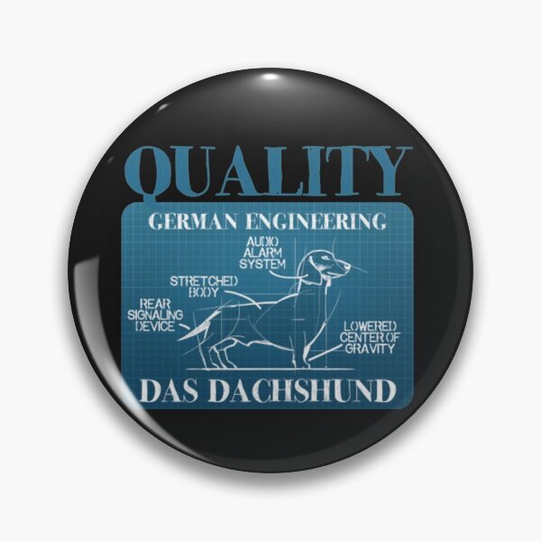 Item preview, Quality German Engineering Das Dachshund Shirt  designed and sold by StarcyWol.