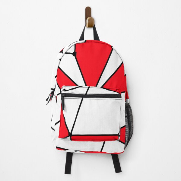 Item preview, Abstract geometric pattern - red, black and white. designed and sold by K.S ART.