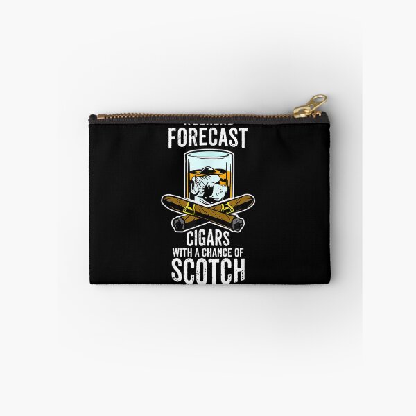Item preview, Mens Weekend Forecast Cigars With A Chance Of Scotch  designed and sold by laurader.