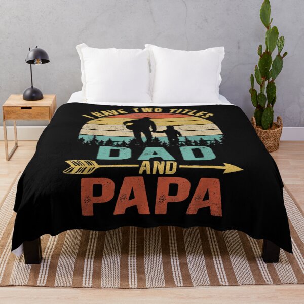 Item preview, Mens I Have Two Titles Dad And Papa Funny Fathers Day designed and sold by jerrie9.