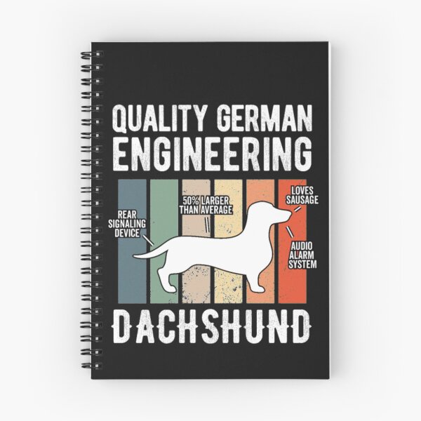 Item preview, Quality German Engineering Dachshund Weiner Dog Shirt  designed and sold by StarcyWol.