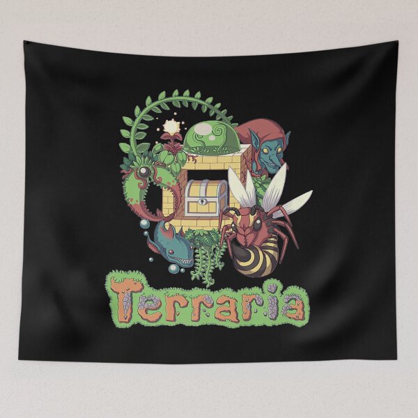 Item preview, Day Gift for Terraria Game Jungle Halloween designed and sold by MorenoWhitney.