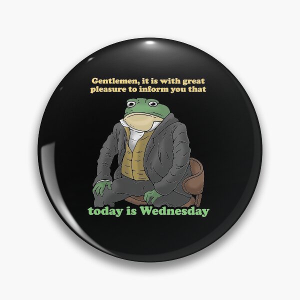 Item preview, Gentlemen It Is With Great Pleasure To Inform You Today Is Wednesday designed and sold by Yipptee Shirts.