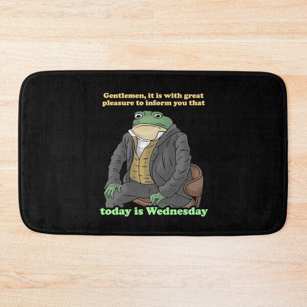 Item preview, Gentlemen It Is With Great Pleasure To Inform You Today Is Wednesday designed and sold by Yipptee Shirts.