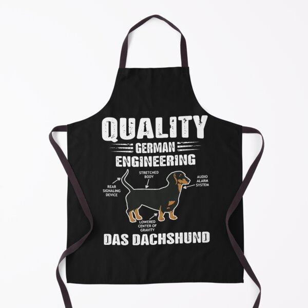 Item preview, Quality German Engineering Classic Funny Dachshund Shirt  designed and sold by StarcyWol.