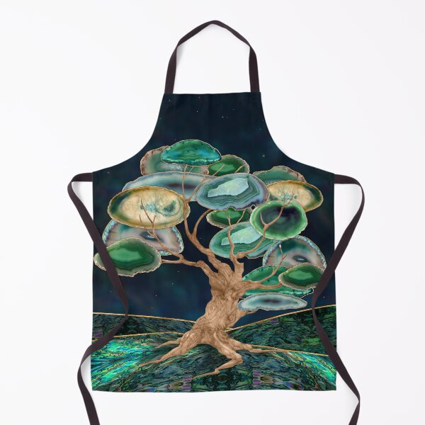 Item preview, Green Geodes Tree designed and sold by k9printart.