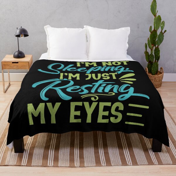 Item preview, I'm Not Sleeping I'm Just Resting My Eyes Funny Gift  designed and sold by jerrie9.