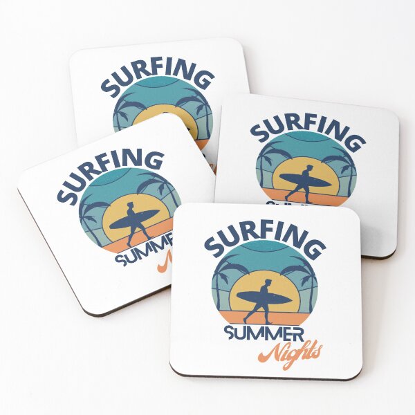 Item preview, surfing summer nights designed and sold by ibrastore.