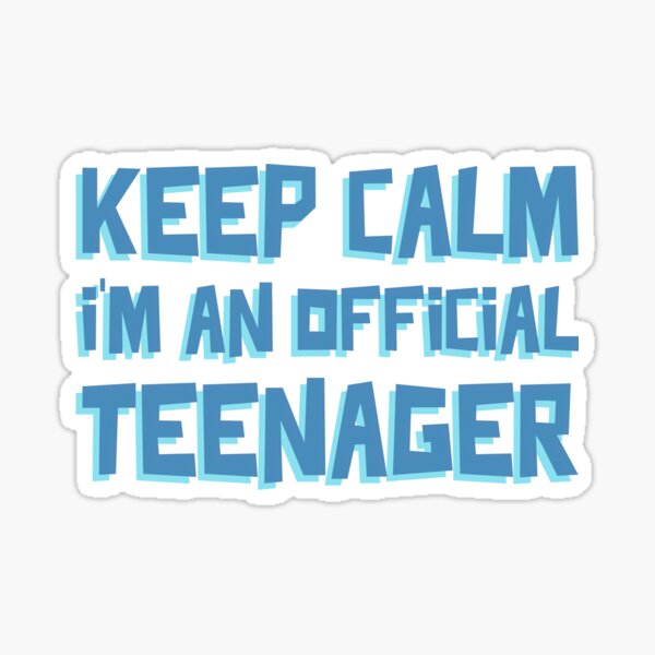 Keep Calm Birthday Official Teenager T-Shirt 13th Funny Boy