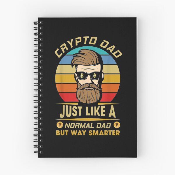 Item preview, Crypto Dad Men Cryptocurrency Father Btc Hodler Vintage  designed and sold by jerrie9.