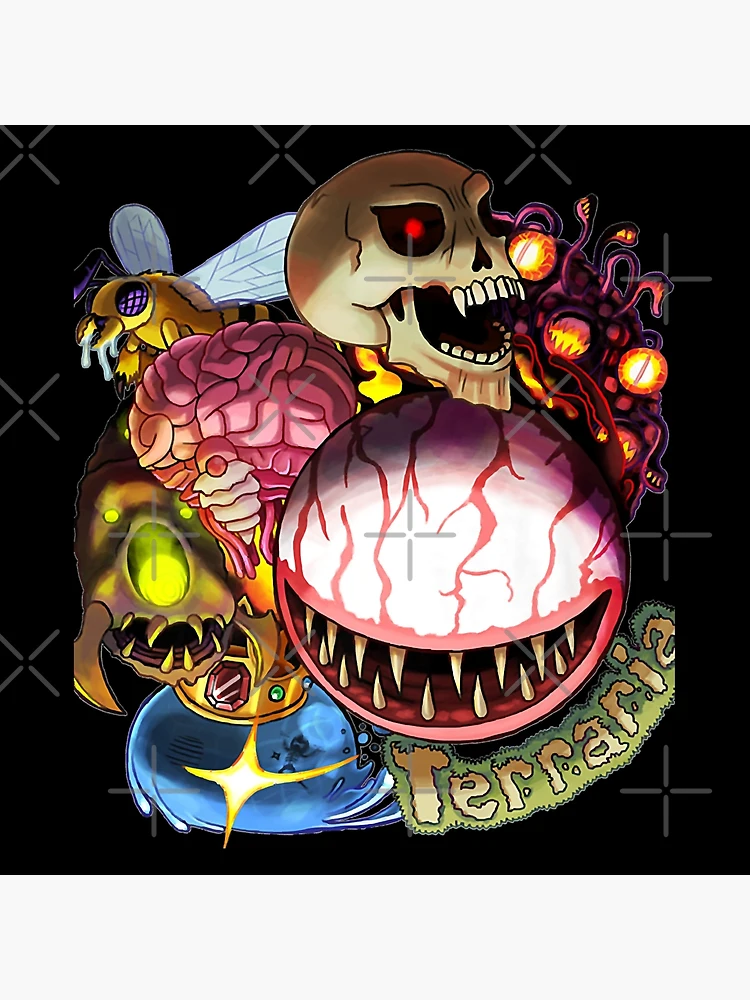 Gifts Idea Terraria Boss Rush Great Model Gifts For Birthday | Poster