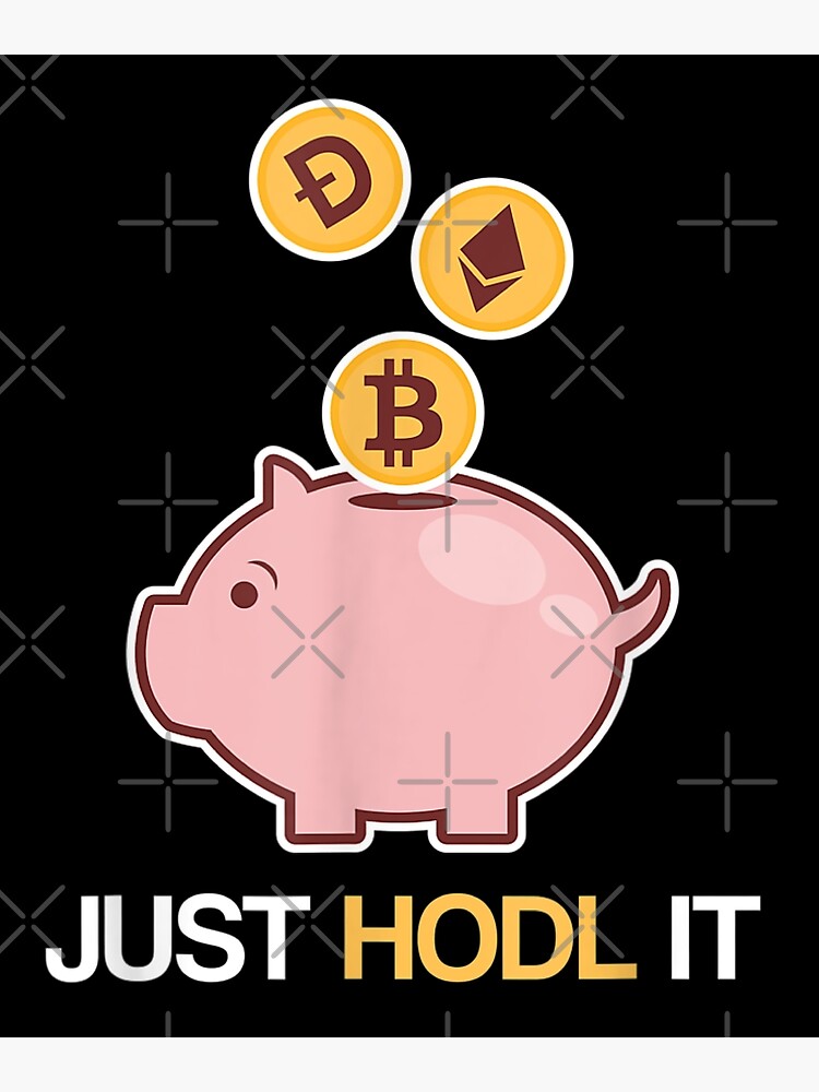 Just Hodl It Just Hodl It Cryptocurrency Just Hodl It Funny