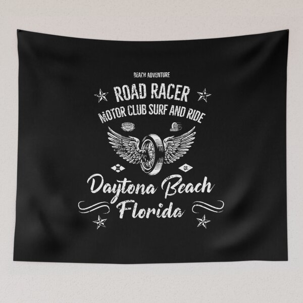 Item preview, Motorcycle Vintage Surf and Ride Daytona Beach Florida designed and sold by projectfun.