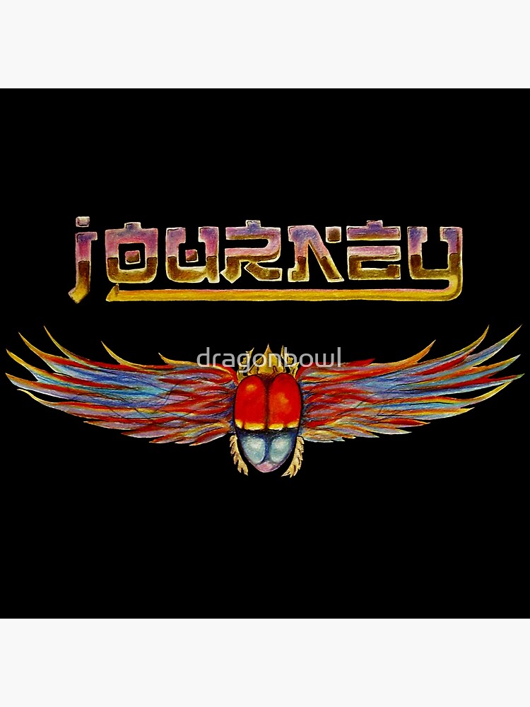 Disover journey band rock signature Premium Matte Vertical Poster