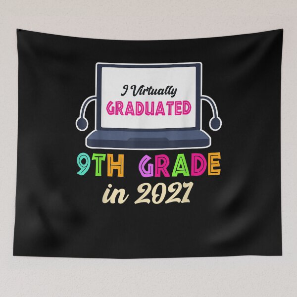 Item preview, I Virtually Graduated 9th Grade Class 2021 Grad  designed and sold by laurader.