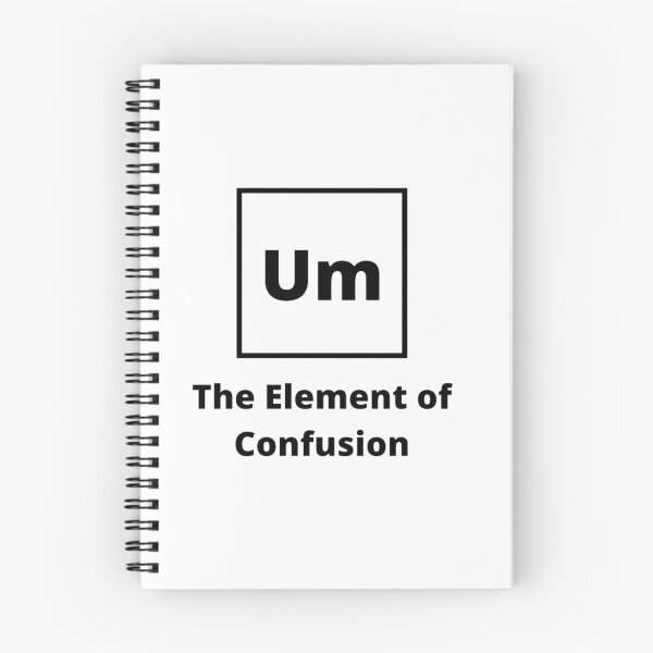 Item preview, Um - The Element of Confusion designed and sold by Caction.