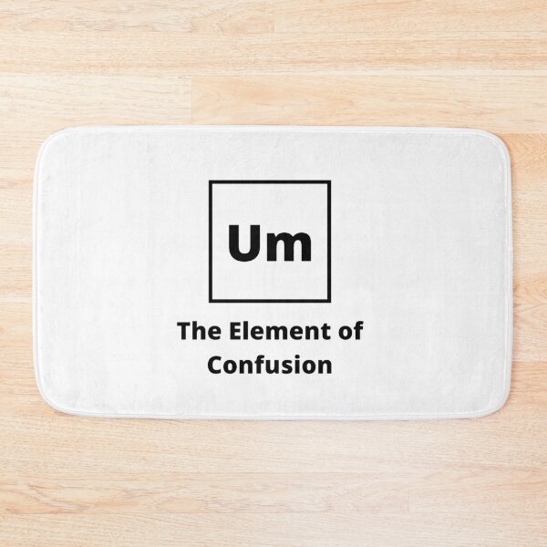 Item preview, Um - The Element of Confusion designed and sold by Caction.