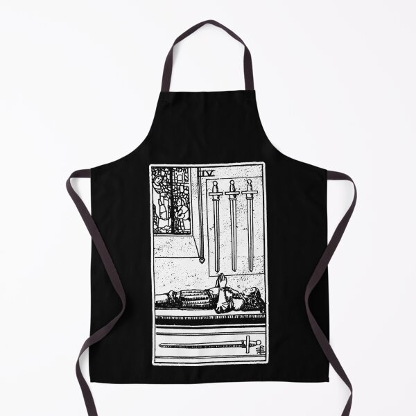 Item preview, Four of Swords - IV of Sowrds - Tarot Card - Major Arcana - fortune telling - occult designed and sold by createdezign.