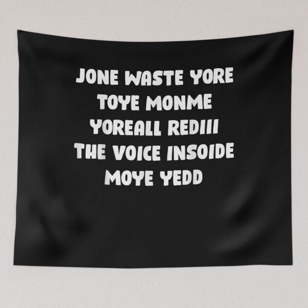 Item preview, Jone Waste Your Time  designed and sold by laurader.