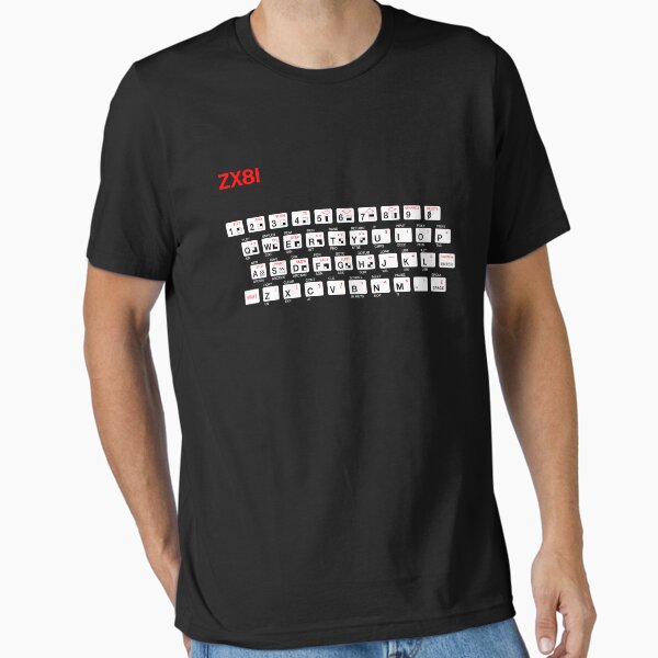 【EESSAY】KEYBOARD T SHIRT ZX81 Keyboard