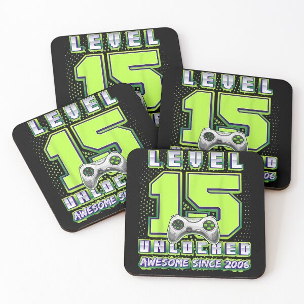 Item preview, Level 15 Unlocked Awesome 2006 Video Game 15th Birthday  designed and sold by jerrie9.