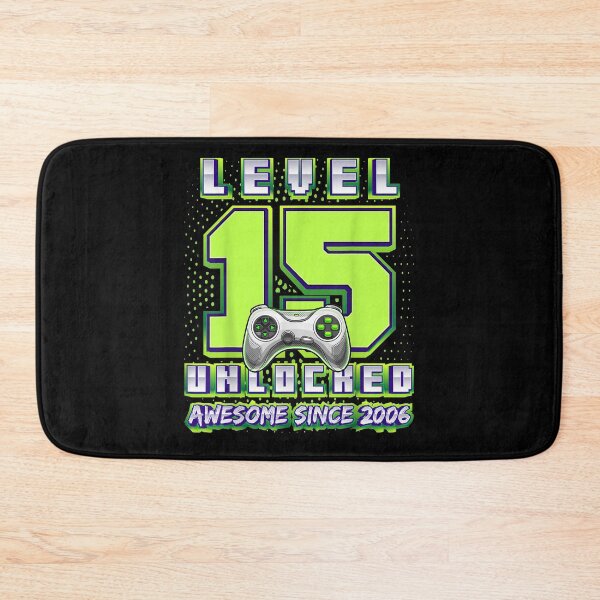 Item preview, Level 15 Unlocked Awesome 2006 Video Game 15th Birthday  designed and sold by jerrie9.