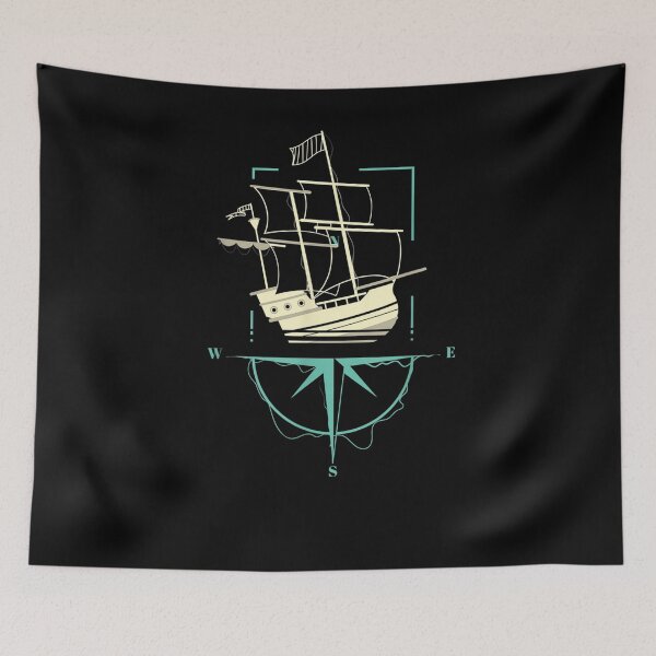 Item preview, Sailing Boat I Ship Compass I Nautical I Sailing  designed and sold by jerrie9.