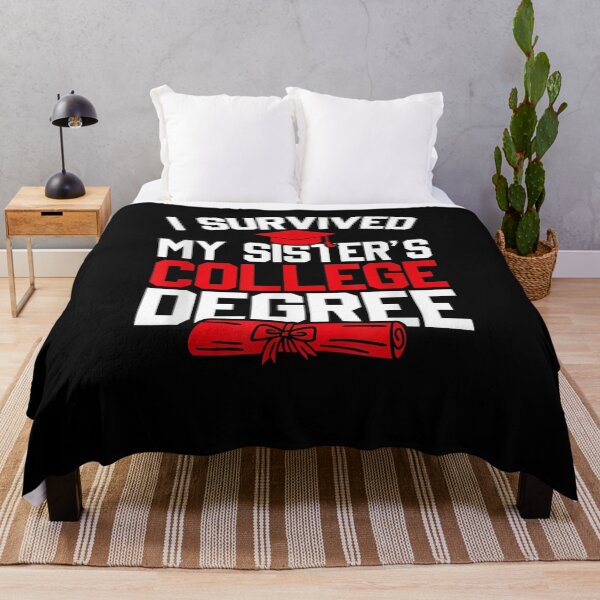 Item preview, Mens I Survived My Sister's College Degree College Graduation  designed and sold by laurader.