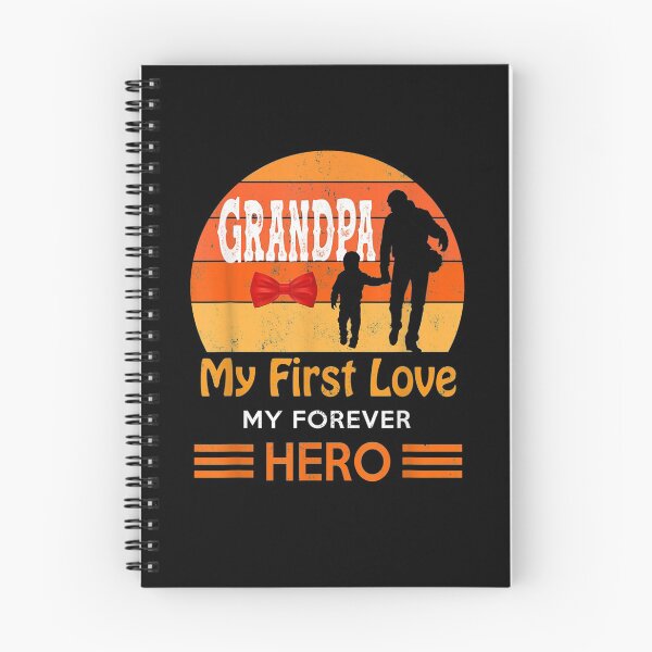 Item preview, Mens Grandpa My First Love My Forever Hero Funny Grandpa Father  designed and sold by jerrie9.