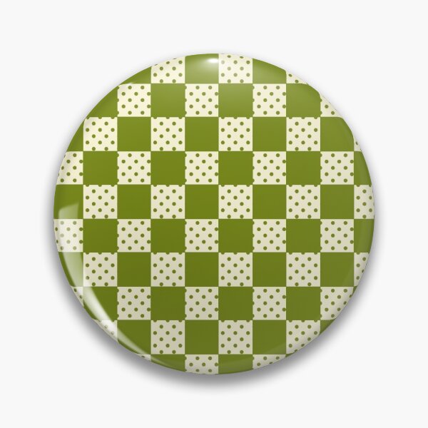 Item preview, Green and white checkers.  checker, pattern, checkered, green designed and sold by skysshobu.