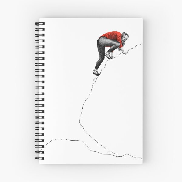 Item preview, Ilustración digital Girl On A Boulder designed and sold by StephCarrDesign.