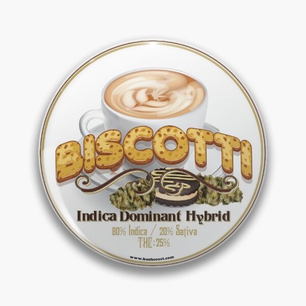 Item preview, Biscotti Cannabis Strain Art designed and sold by kushcoast.